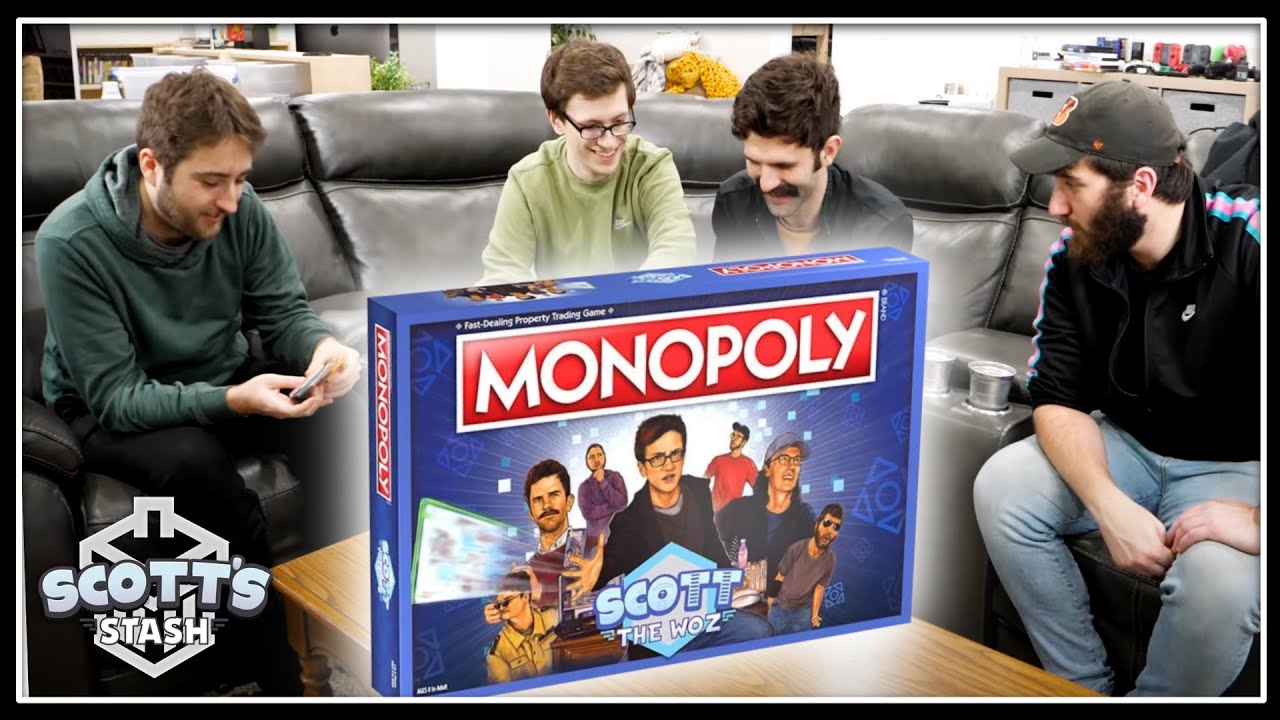 Playing Monopoly: Scott The Woz Edition with Sam, Eric and Justin